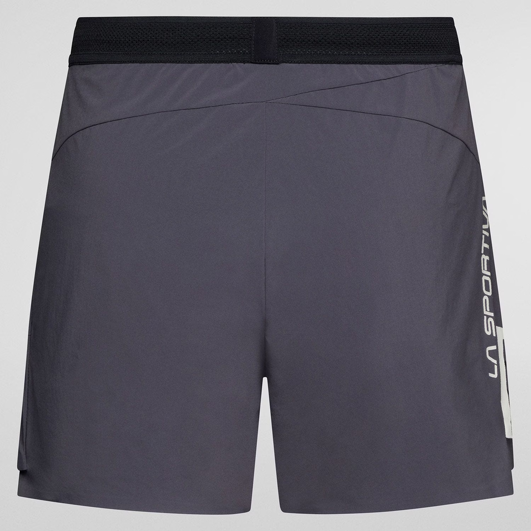 Lightweight and durable climbing shorts for women with breathable elastic waistband, adjustable drawstring, and slim fit design.