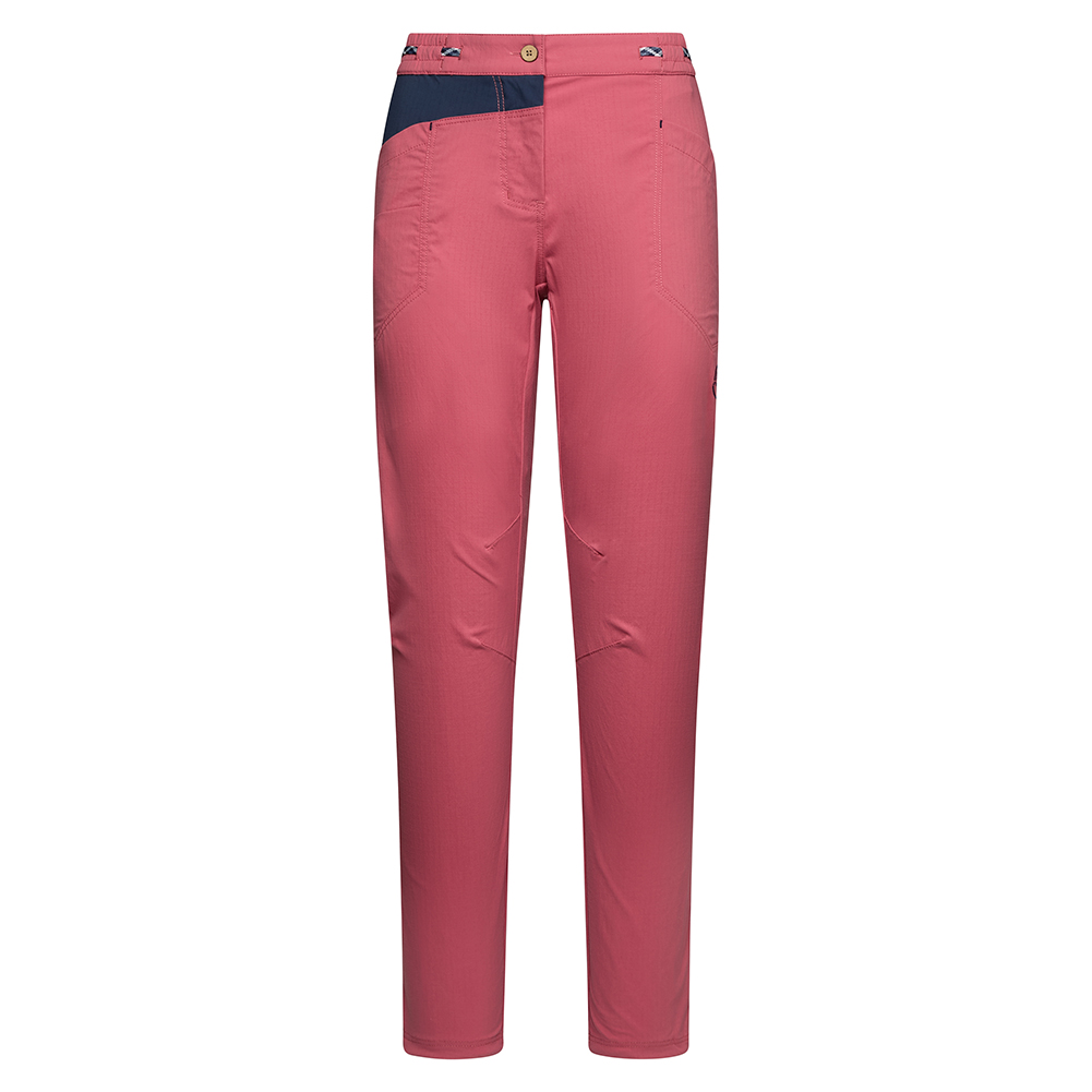 Labyrinth Pants W for climbing and casual wear, elastic and durable.
