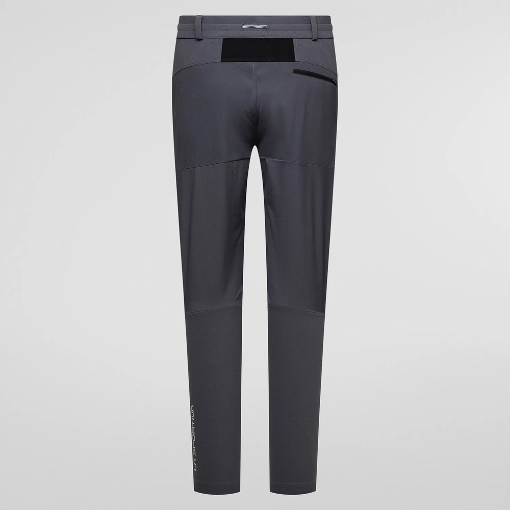 Machina Tech Pants M, breathable climbing pants with storage and cord adjustment.