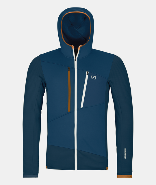 Fleece Grid Hoody M