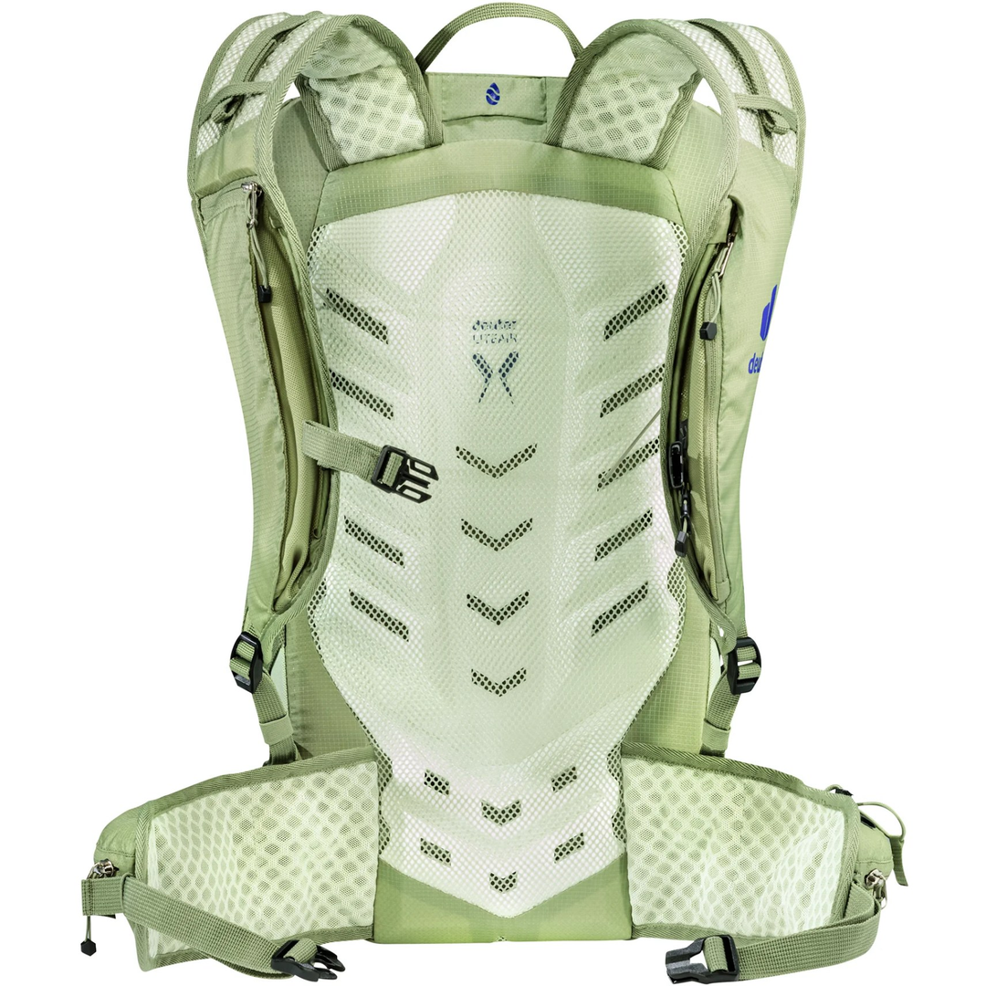Lightweight Deuter Speed Lite Pro 19 backpack for hiking with breathable design.