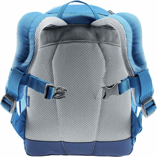 Zaino Pico con schienale comodamente imbottito e spallacci morbidi, blu.