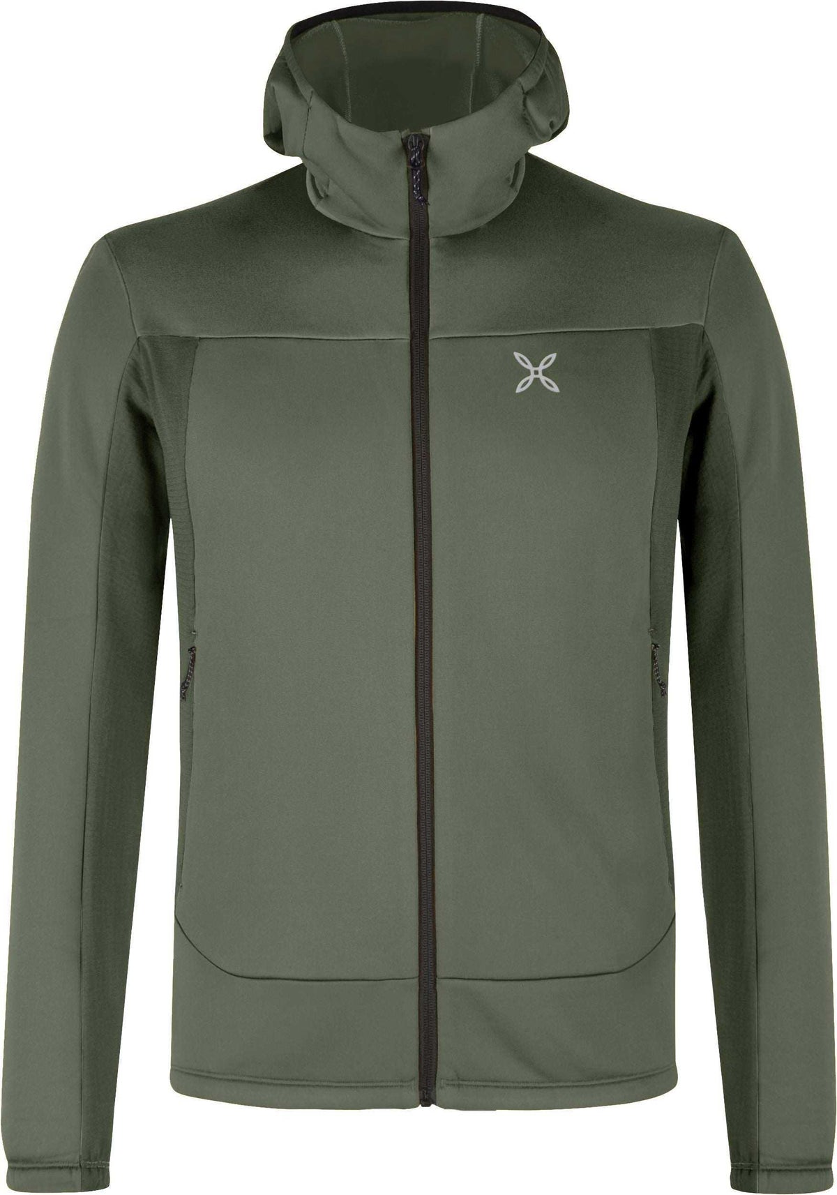 Pulse Hooded shirt with elegant and sporty dark blue hood