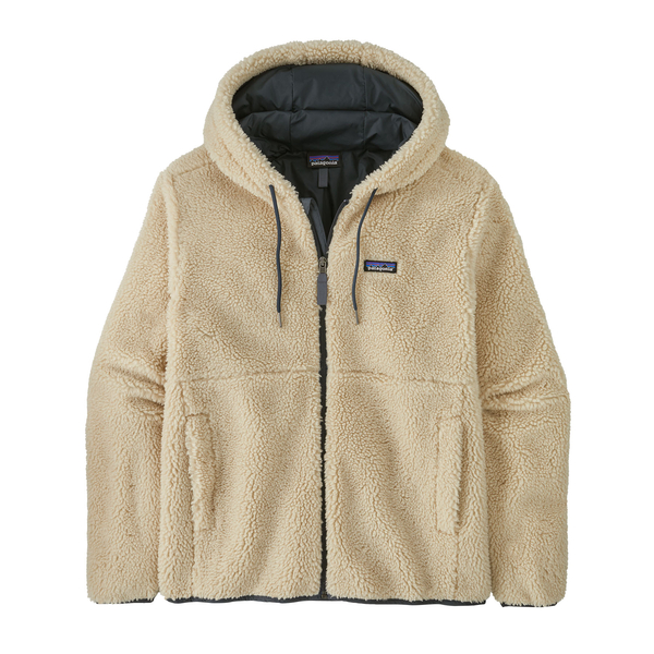 M'S Retro-X Hoody Jkt in soft recycled polyester fleece with adjustable hood and zippered pockets