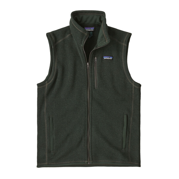 Gilet in pile Better Sweater riciclato con zip integrale e tasche con zip