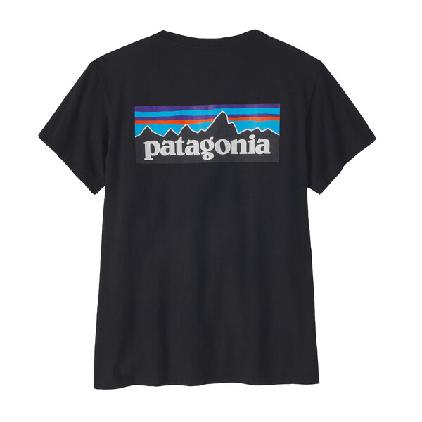 W's P-6 Logo Responsibili-Tee eco-friendly recycled material t-shirt with classic crewneck and Fair Trade Certified production
