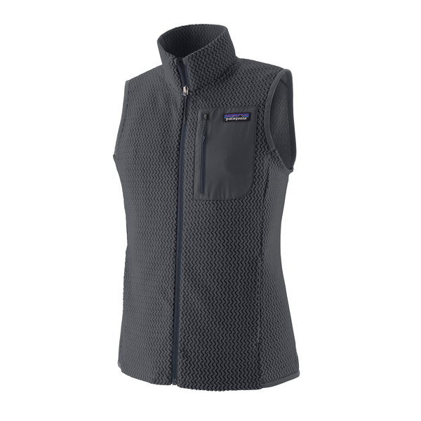 Gilet W's R1 Air Vest leggero e traspirante con tessuto Polartec Power Grid e tasca con zip sul petto