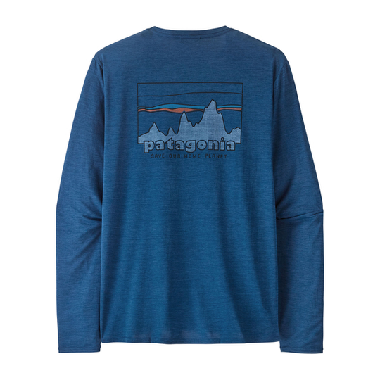 M's l/s cap cool daily graphic shirt