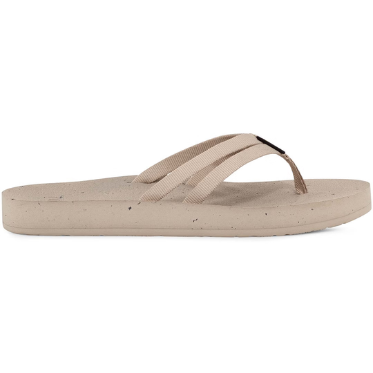 Tongs W Reflip avec bretelles élégantes sur fond blanc