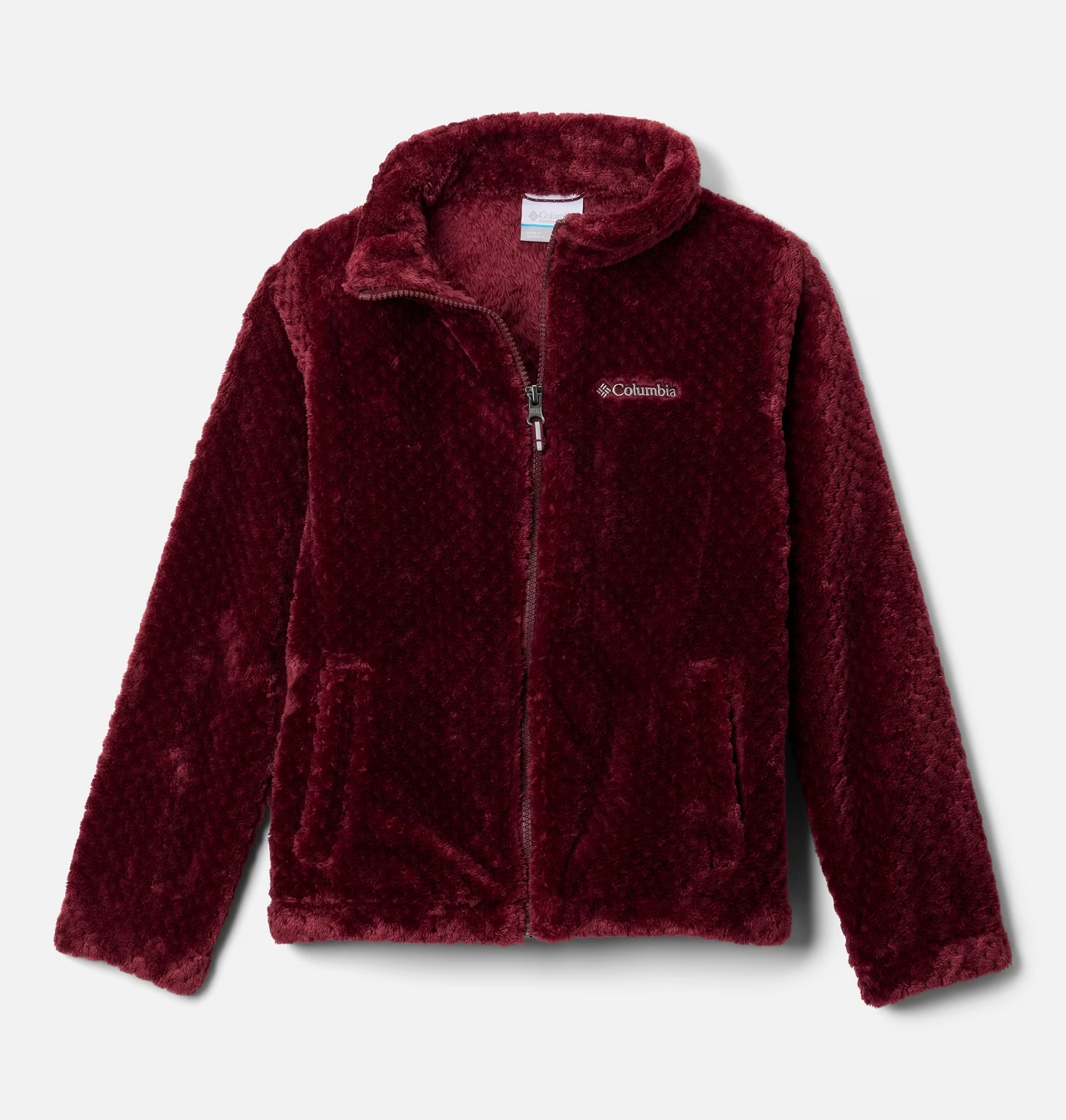 Felpa Columbia Fire Side™ Sherpa full zip in pile morbido e caldo con tasche laterali e colletto alto
