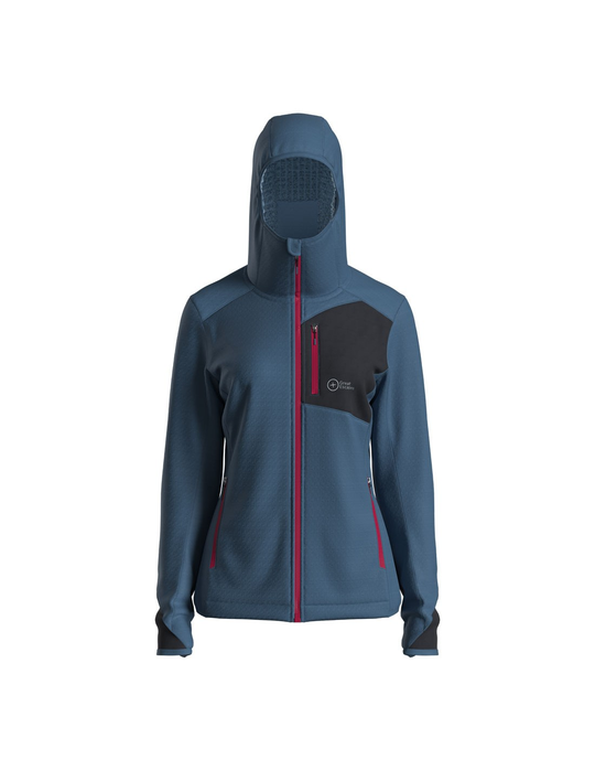 Cosmique Lady Long Zip Fleece Jacket