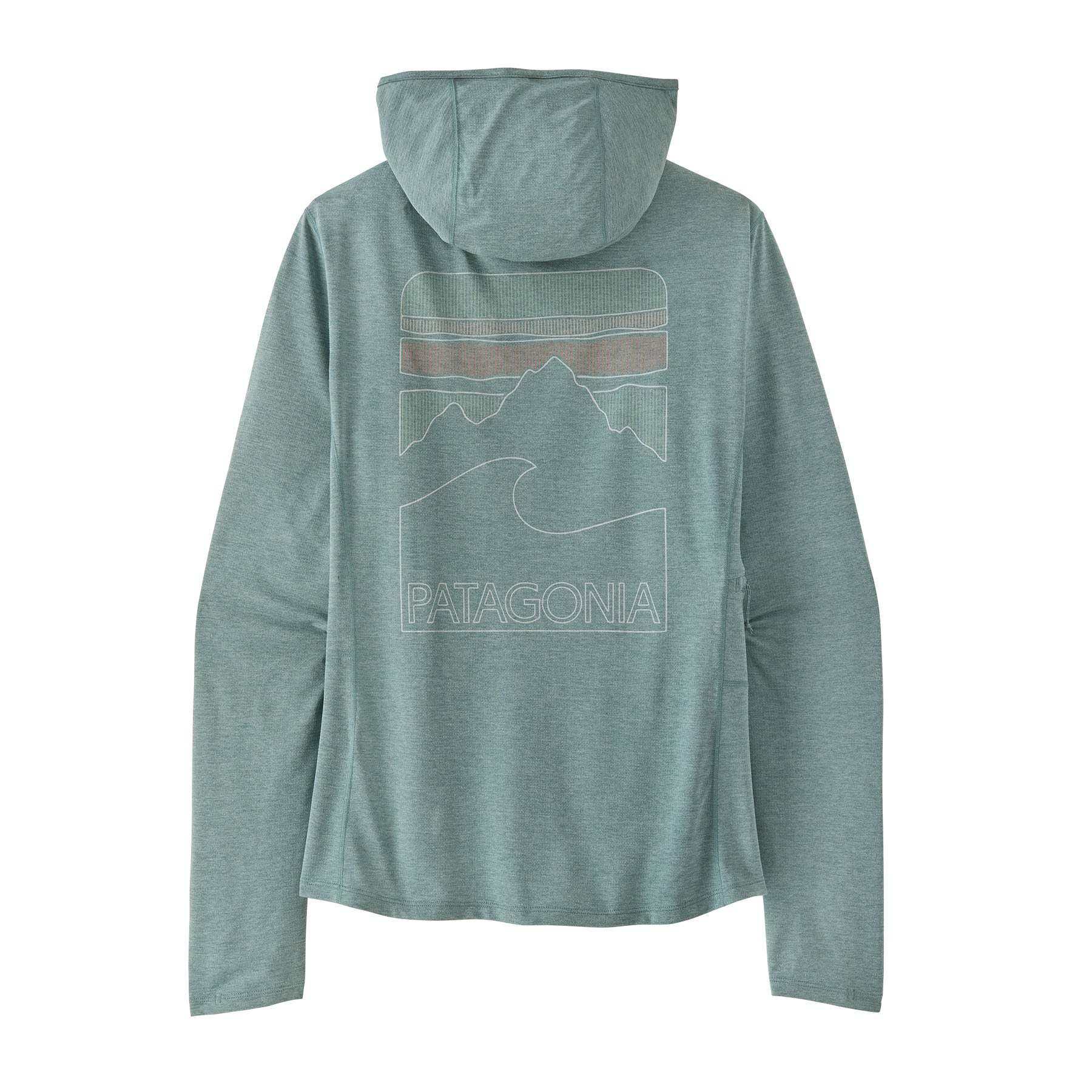 W's Cap Cool Sun Hoody lightweight breathable sun protection hoody with UPF 40+ made from recycled polyester