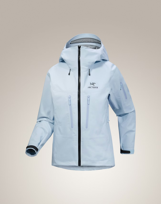 Alpha SV Jacket W in GORE-TEX PRO for extreme alpine conditions, waterproof and breathable shell