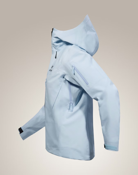 Alpha SV Jacket W in GORE-TEX PRO for alpine protection, waterproof, windproof, breathable shell designed for extreme conditions