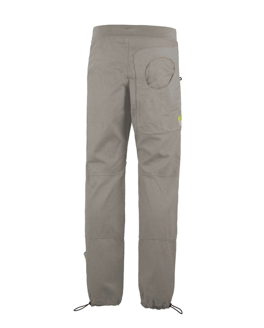 Pantalone tecnico da arrampicata E9 F-Blat 2 in lino e cotone biologico, traspirante e resistente per outdoor e bouldering