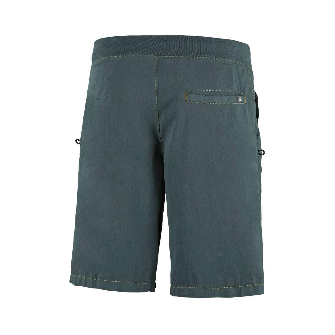 Short arrampicata tecnico-casual con cintura regolabile e porta-spazzole integrati, realizzato in Italia.