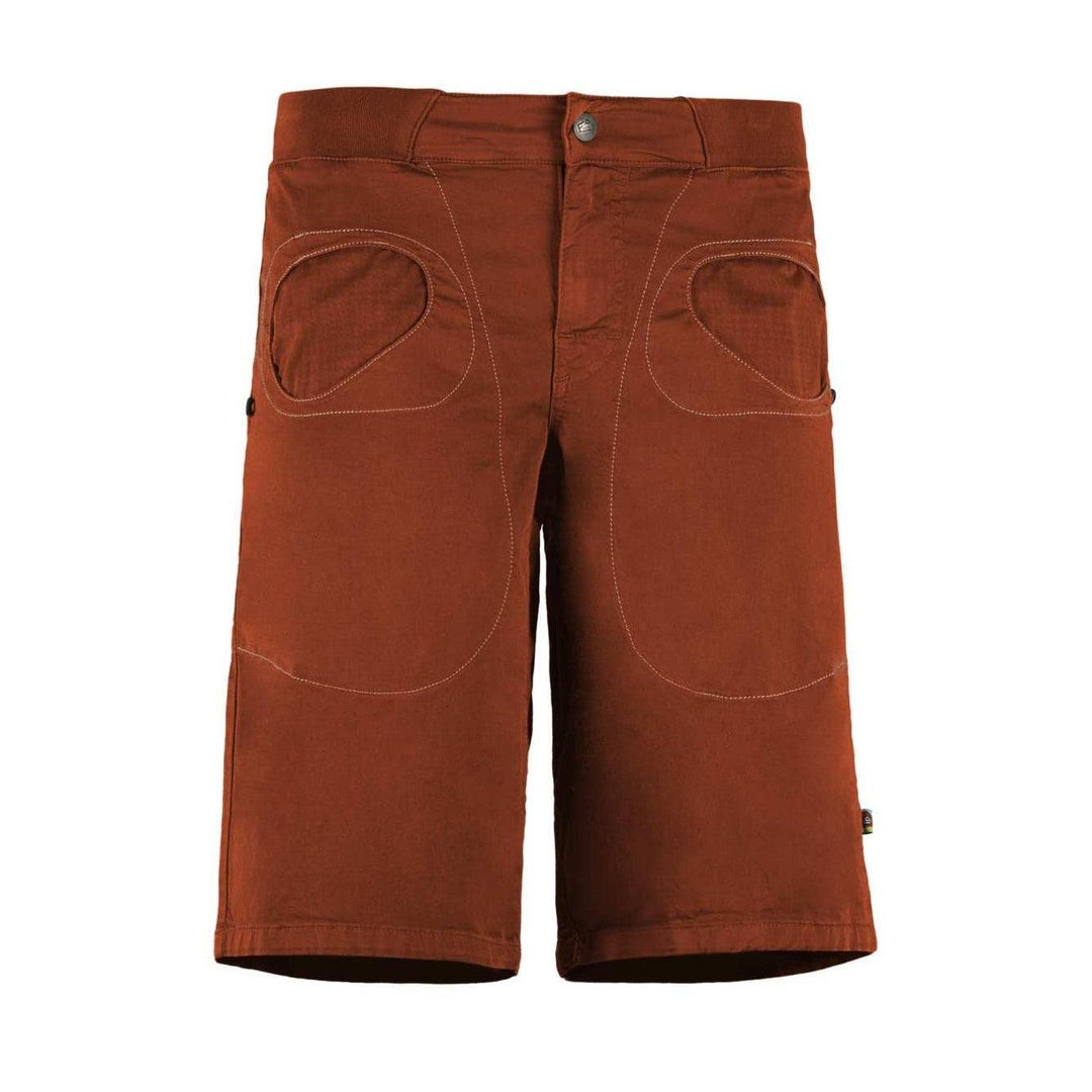 Rondo Short 2.2 urban climbing shorts in stretch organic cotton gabardine with printed fabric pockets and adjustable waist
