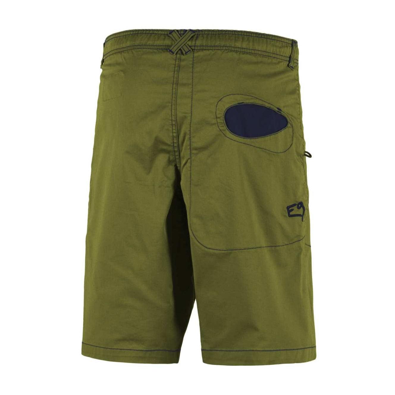 Shorts Rondo Short S in cotone biologico con tasche e dettagli a contrasto per arrampicata urbana