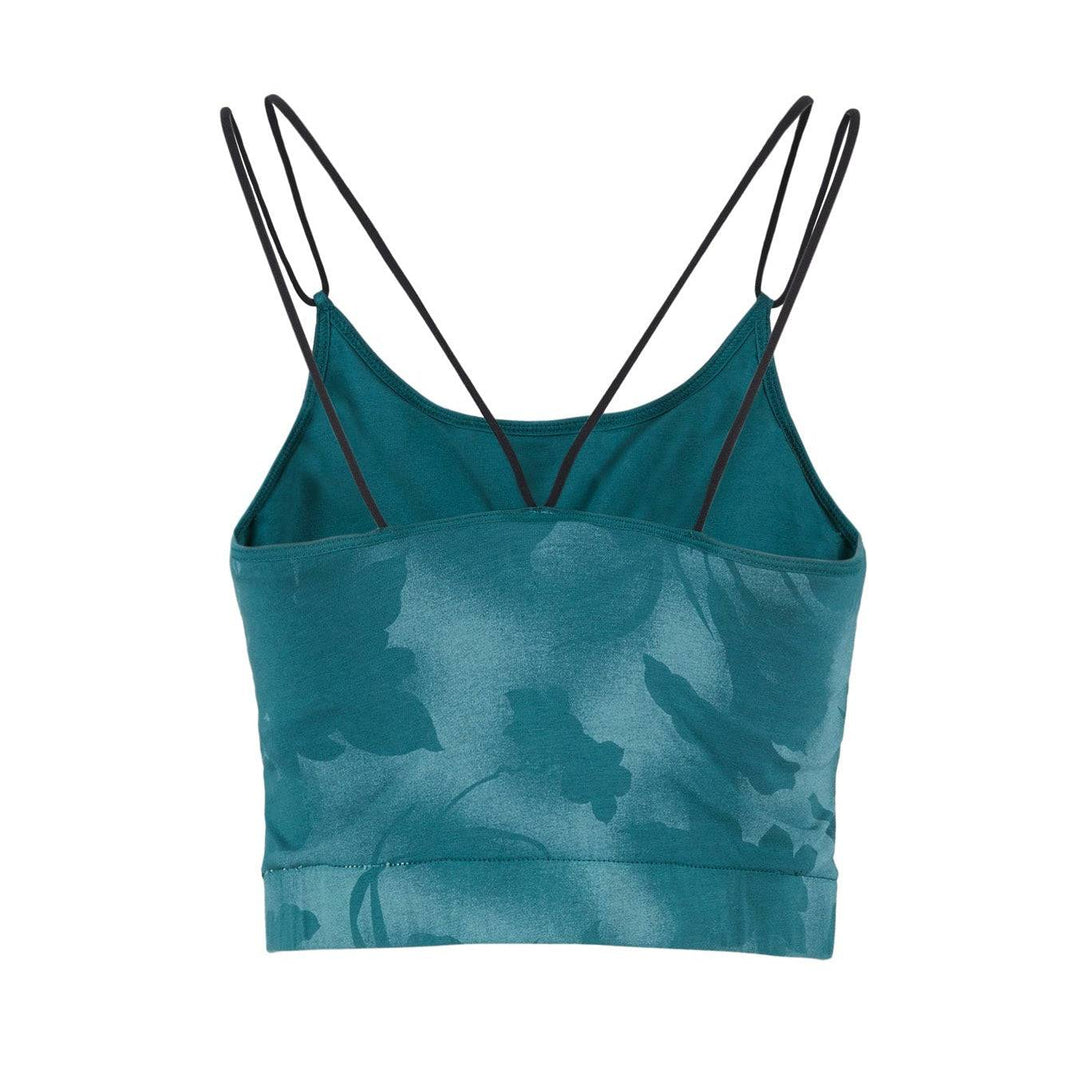 Bra in cotone biologico con coppe removibili e ricamo, comfort e vestibilità fitted made in Italy