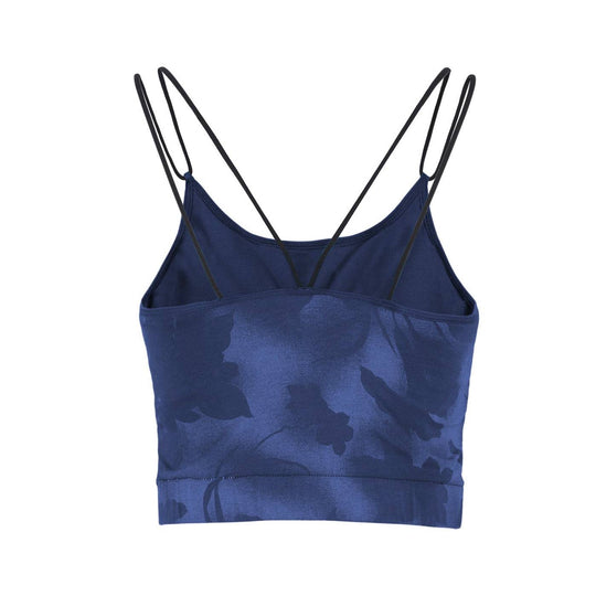 Bra in cotone biologico con coppe removibili e ricamo, comfort e vestibilità fitted made in Italy