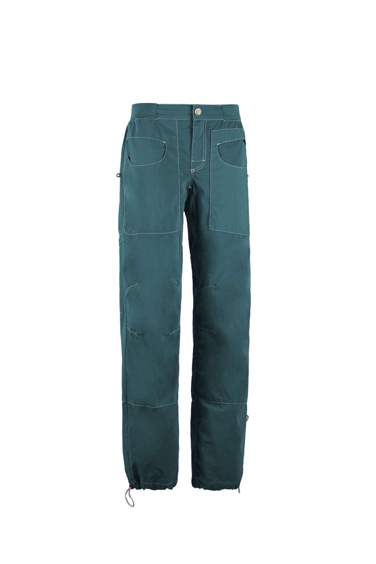 Pantalón outdoor W Blat de popelín técnico con 72% algodón orgánico, bolsillos en contraste y corte regular.