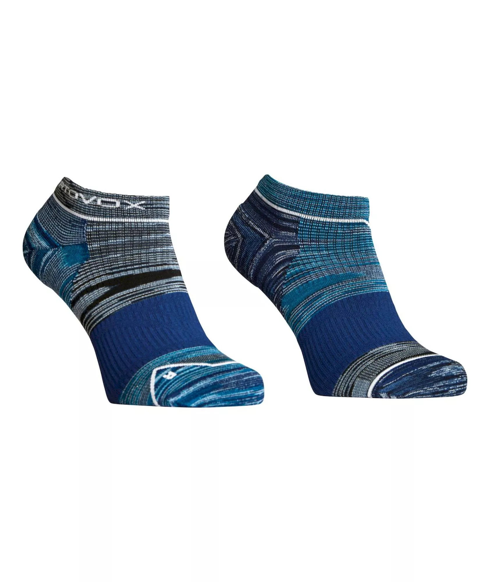 Ortovox Alpine Low Socks in merino wool for men with compression and reinforced heel and toe