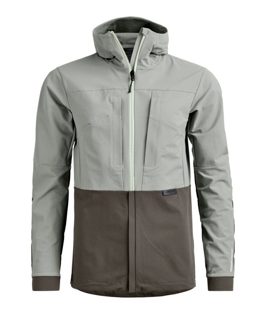 Ortovox Trad Plus Jacket M softshell climbing jacket with Merino Shield Tec material for durability and comfort