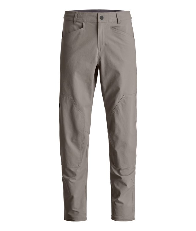 Ortovox Affinity Plus Pants M in Dark Linen, durable Merino Shield Plus fabric, breathable technical outdoor pants for men