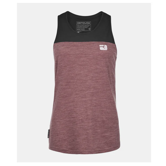 150 MERINO COOL lightweight women's logo top in Arctic Grey with Tencel cooling and Beta-Spun durable fabric