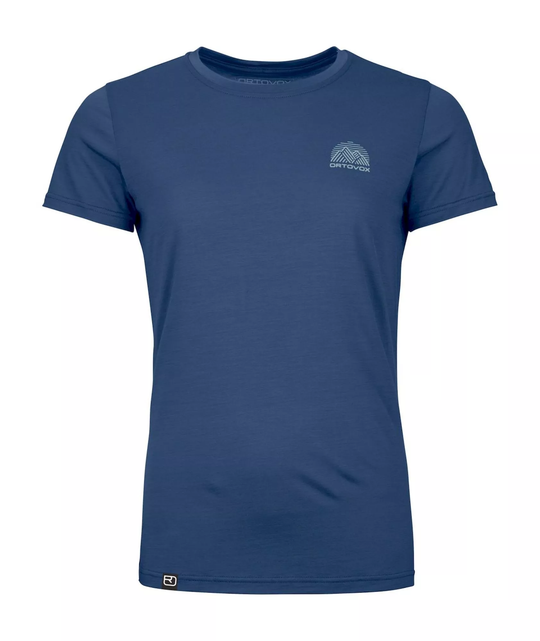 Maglia leggera donna in lana Merino e Tencel per attività montagna ad alta intensità
