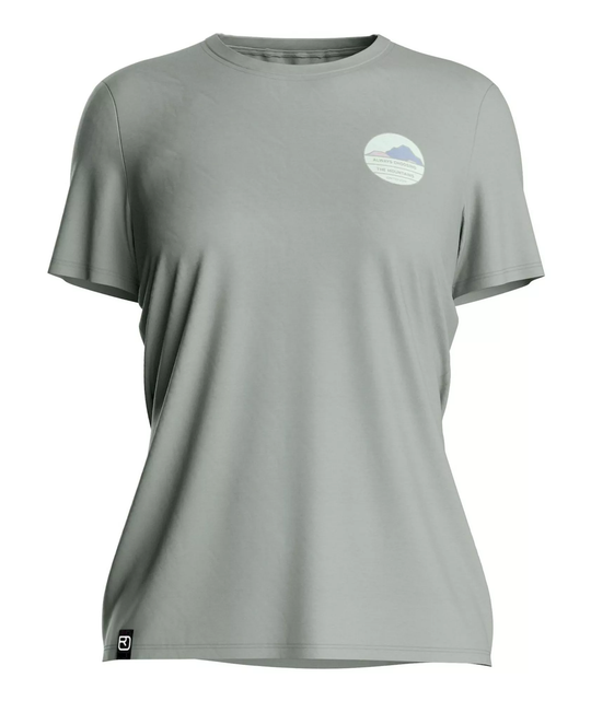Maglia leggera da donna in lana Merino e Tencel ideale per attività in montagna