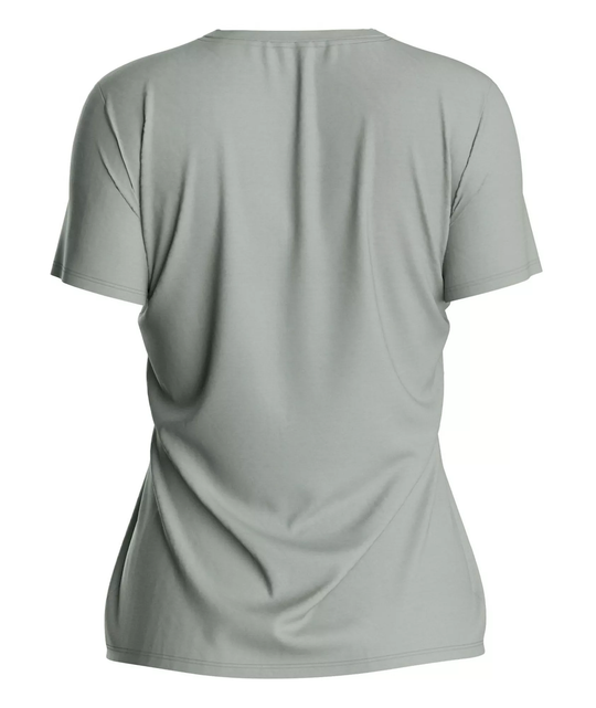Maglia leggera donna in lana Merino e Tencel per montagna, asciugatura rapida e comfort termico