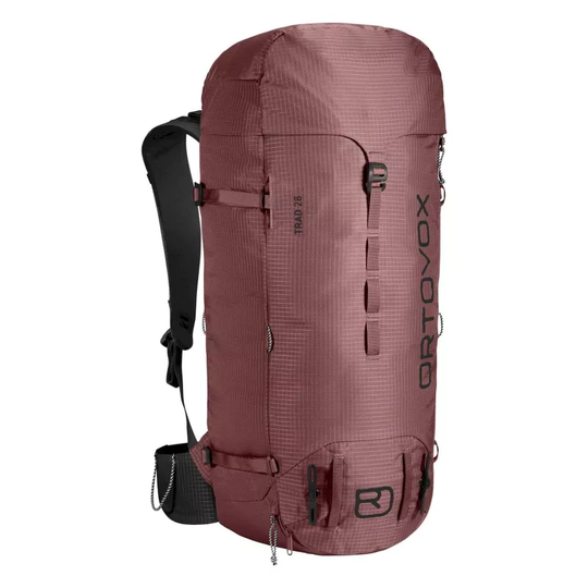 Ortovox Trad 28 zaino arrampicata leggero e versatile per alpinismo e escursioni con spallacci imbottiti e sistema di sicurezza integrato