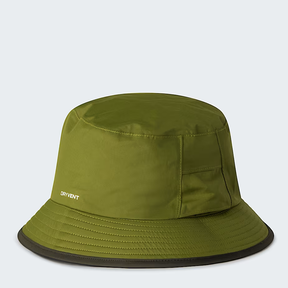 Antora Rain Bucket hat with adjustable chin strap and DryVent waterproof technology for trekking