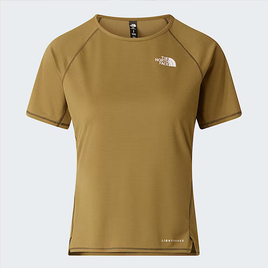 W Sunriser SS t-shirt in recycled FlashDry fabric with LIGHTRANGE odor control and reflective details for visibility