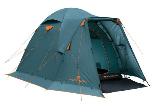 Tenda Shaba 3 montata in campeggio all'aperto