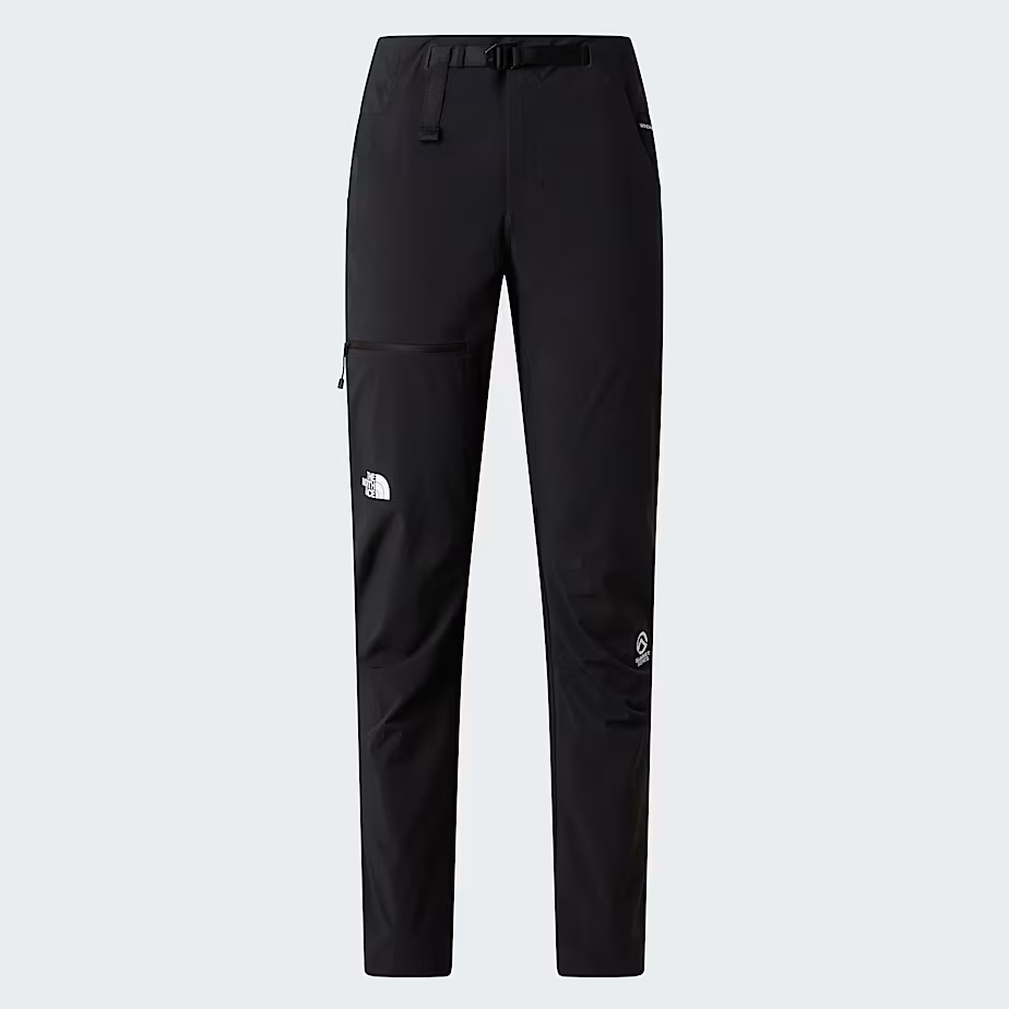 Resilient W Summit Off Width Pant with WindWall™ fabric and articulated knees for climbers and alpinists
