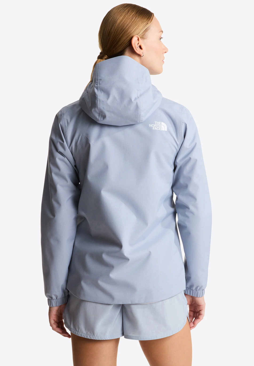 The North Face W Quest Mono Jacket for women with waterproof DryVent technology and adjustable hood