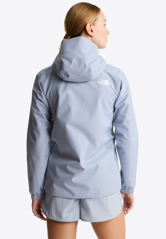 The North Face W Quest Mono Jacket for women with waterproof DryVent technology and adjustable hood