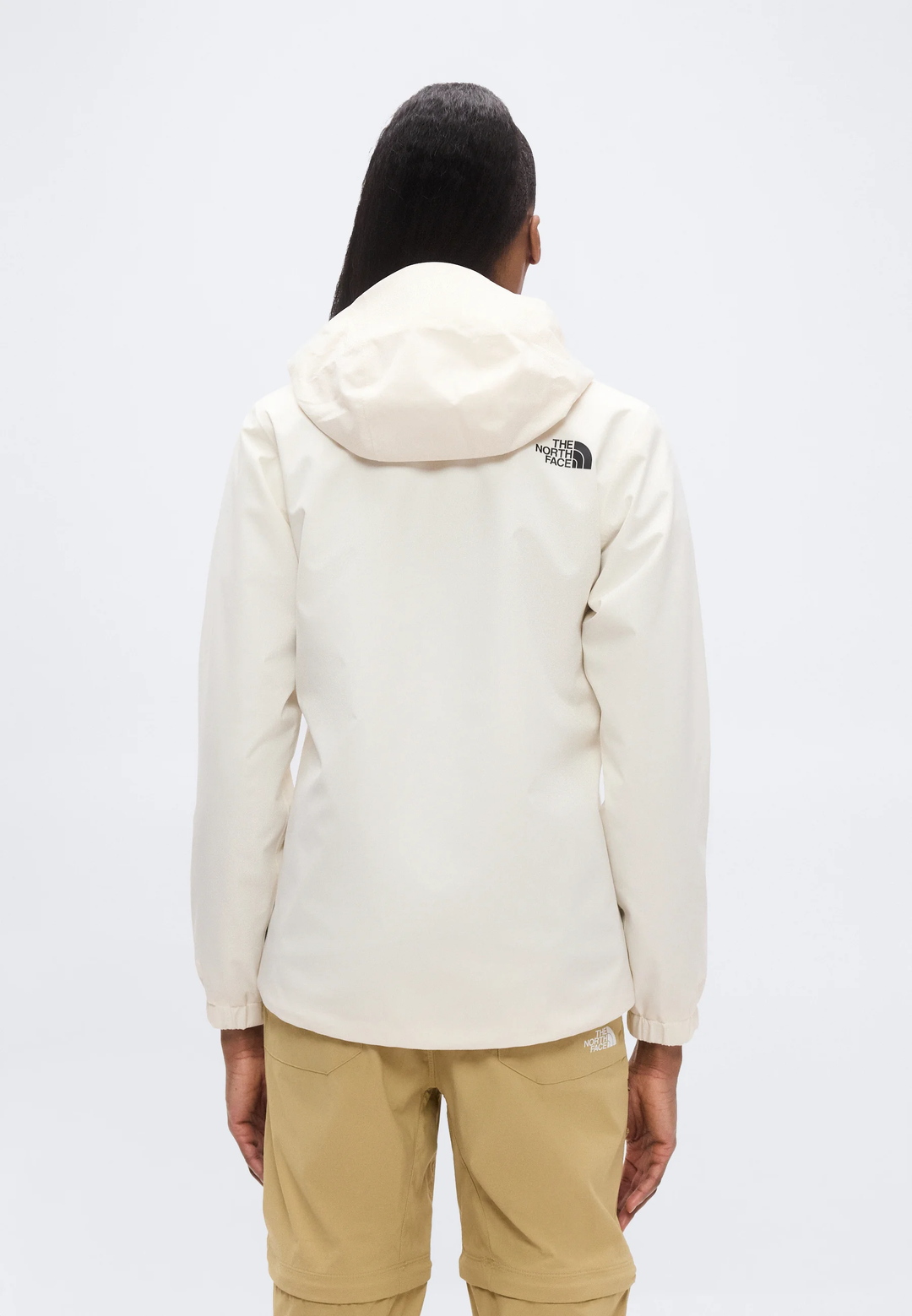 The North Face W Quest Mono Jacket for women with waterproof DryVent technology and adjustable hood