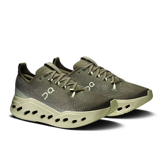 Cloudsurfer Max M running shoe with double CloudTec Phase cushioning, Helion foam, breathable mesh upper, and durable rubber sole