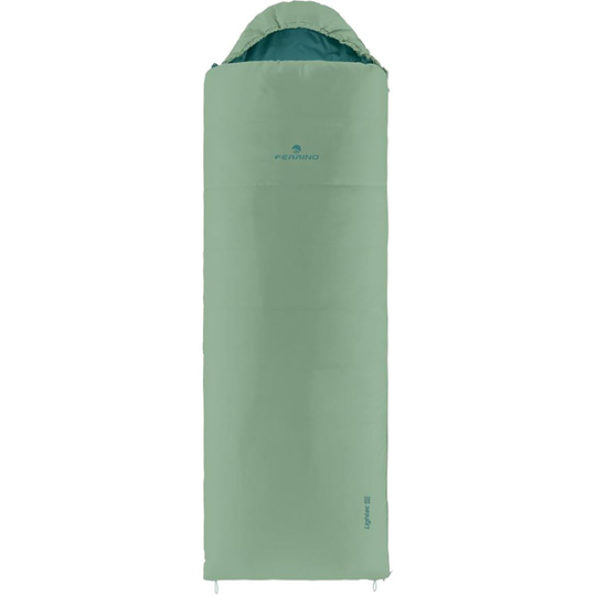 Sacco Lightec SSQ 950 design compatto per trekking con imbottitura termica e sistema apertura one touch