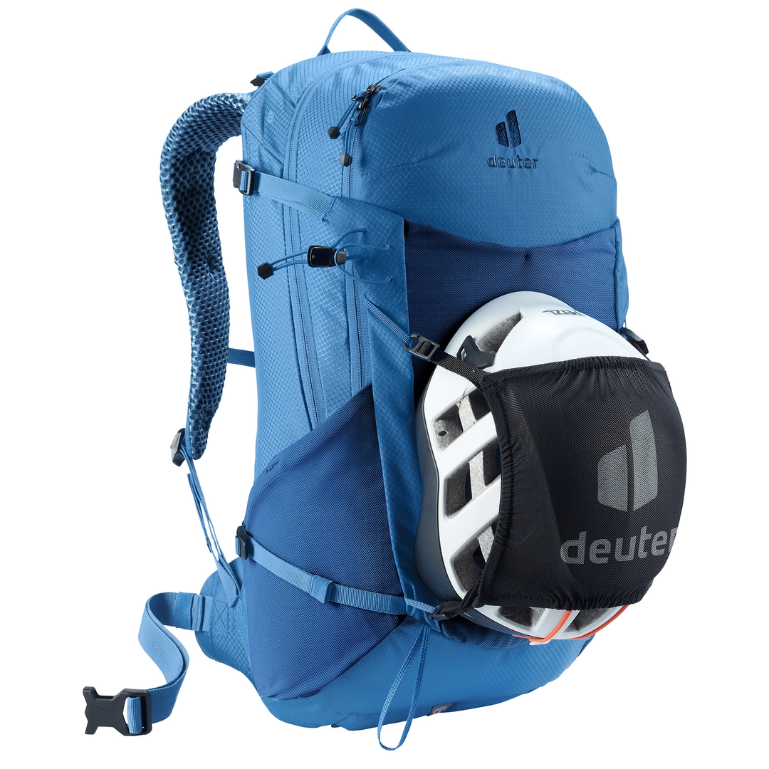 Zaino escursionismo Futura 23 leggero e traspirante con sistema Aircomfort e tasche elastiche.
