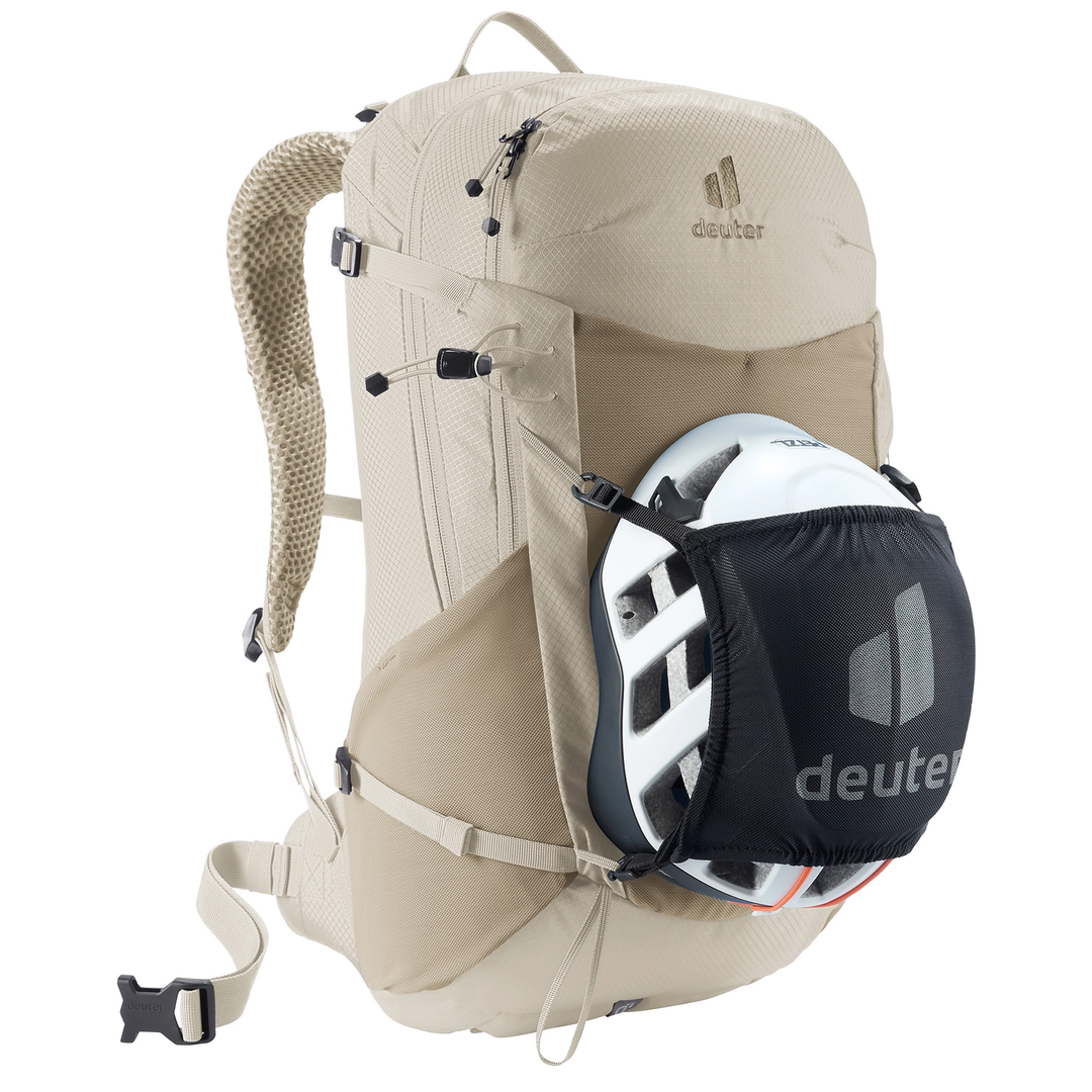 Zaino escursionismo leggero Futura 23 con sistema Aircomfort e tasche elastiche.