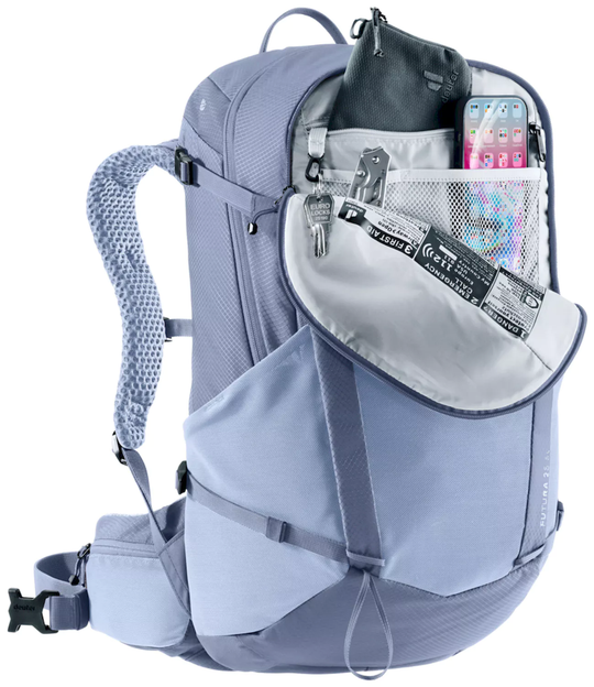 Futura 25 SL zaino donna ventilato con schienale Aircomfort e cintura lombare imbottita per escursioni