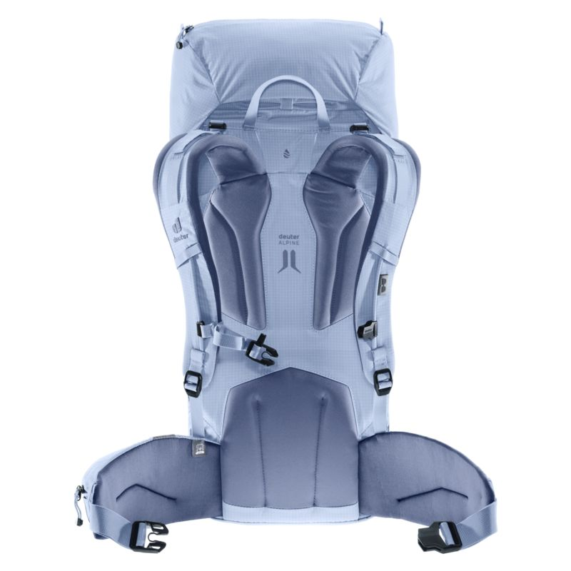 Zaino 32+6 Sl robusto e funzionale per alpinismo con sistema dorsale Alpine e compatibilità idratazione 3L