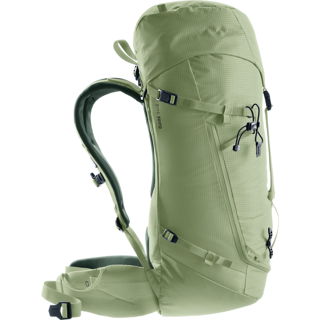 Zaino Deuter Guide 34+6 escursionismo alpino con sistema contact back e materiale ripstop idrorepellente