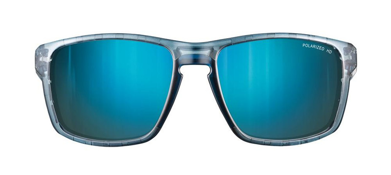 Occhiali da sole SHIELD - BLUE ad alte prestazioni con protezioni laterali amovibili e sistema di ventilazione Air Flow