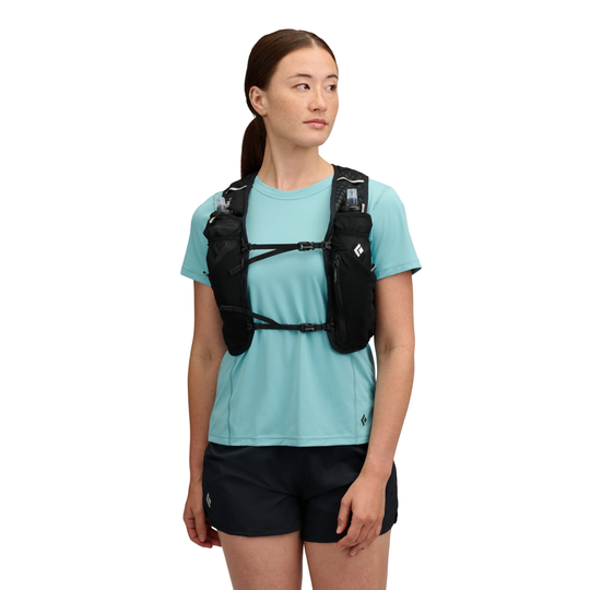 Distance 6 Hydration Vest lightweight running vest with breathable mesh and soft fabric pockets for water bottles and essentials
