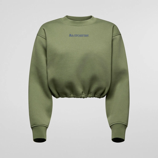Heritage Logo Crop Sweater W